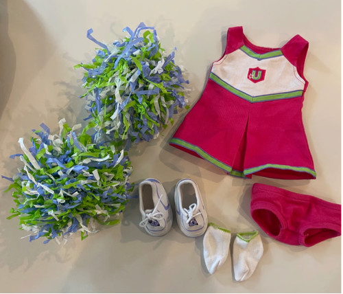 American girl doll - girl, cheerleader