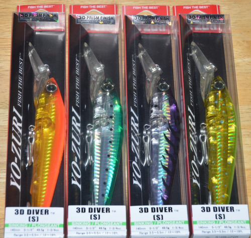 Lures zuri 3d diver - lures, yo