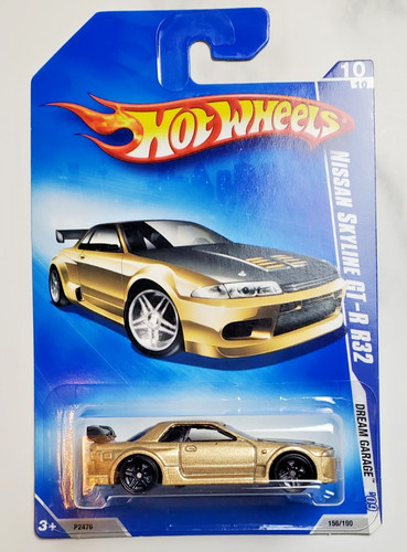 Hot wheels gold - gold, skyline