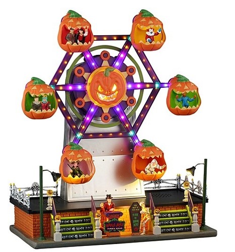 Lemax spooky town jumping - town,