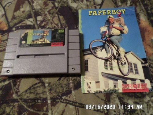 Paperboy super nintendo - (super,