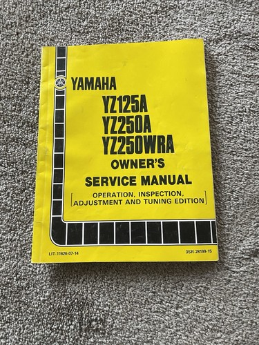 Yamaha yz125 yz250 yz250wr - yamaha,