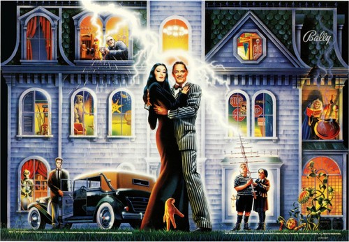 Bally addams family pinball - bally,