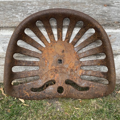 Mccormick tractor seat - tractor,