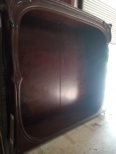 Mahogany armoire - armoire,