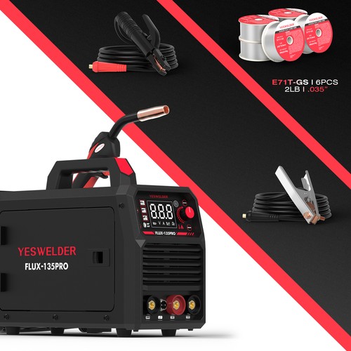 135amp 110v mig welder - 135amp,