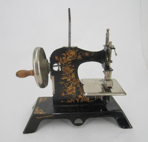 Antique german child sewing - antique,