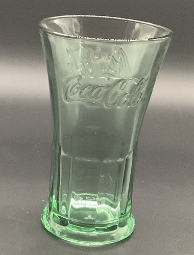 Vtg style libbey - style, green