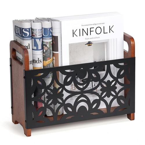 Magazine holder wood - magazine, holder,wood
