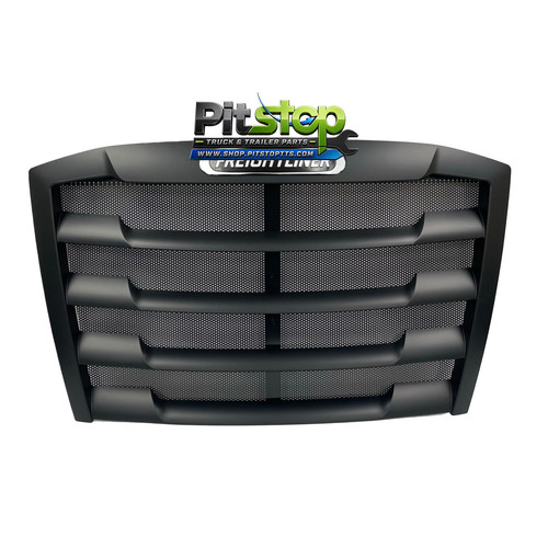 Black hood grille compatible - black,