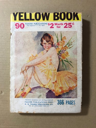Yellow book 1930s - book, |
