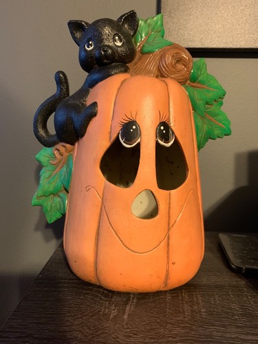Vintage ceramic pumpkin - jack, o