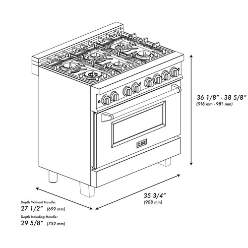 Zline dual fuel range gas - fuel,