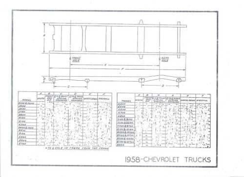 1955 59 chevrolet gmc - 56, 57