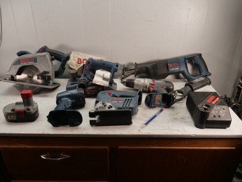 Vintage bosch 18v cordless set - vintage,