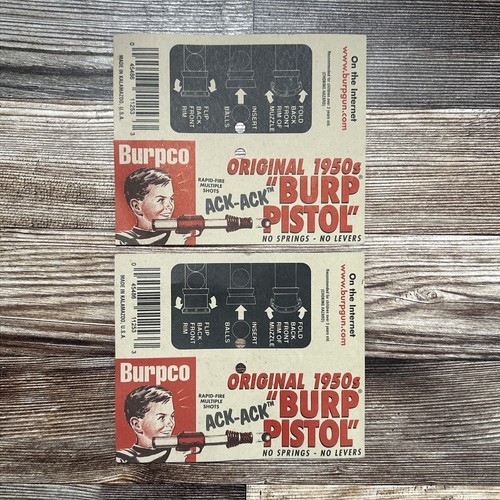 Vtg 1950s burpco ack - vtg, burp