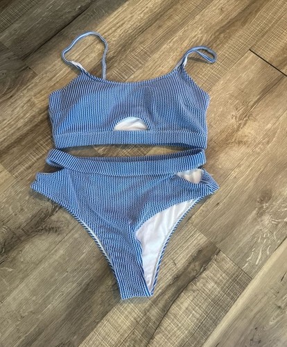 Striped bikini top - striped, &