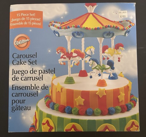 Wilton carousel cake set - wilton, –