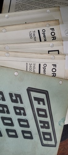 Ford manuals select - (lot, 6-14)