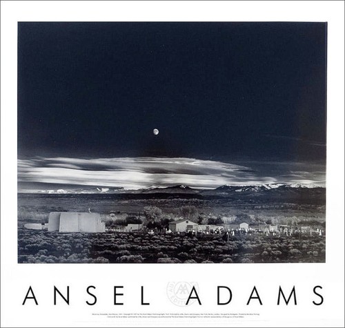 Ansel adams moonrise hernandez - ansel,