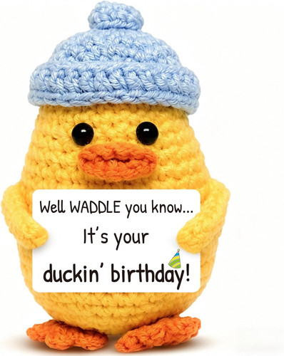 Funny birthday gift - gift, crochet