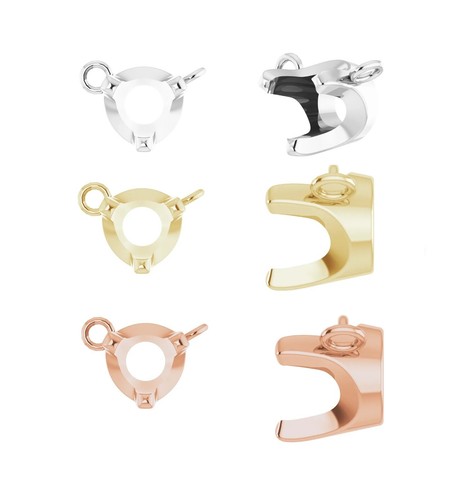 14k 18k gold - 18k, round
