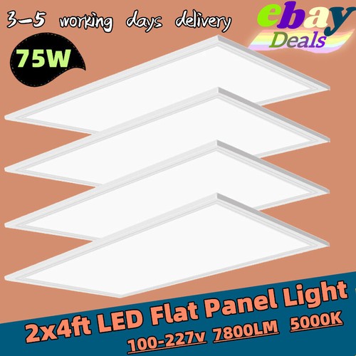 Pack 2x4 led panel - 12-pack, ft