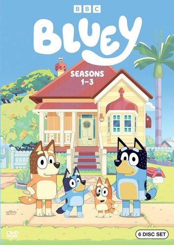 Bluey seasons dvd new - bluey,