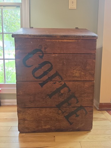 Antique primitive coffee - antique,