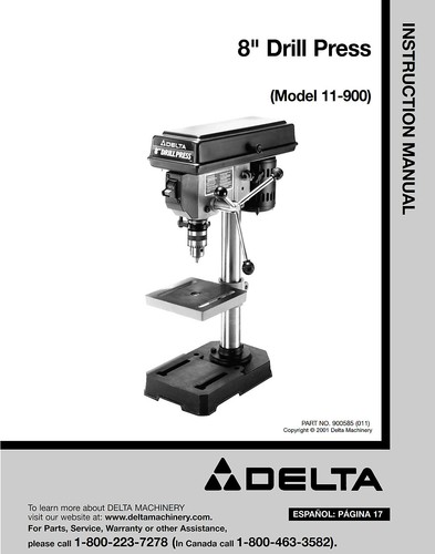 Delta 900 drill press - delta,