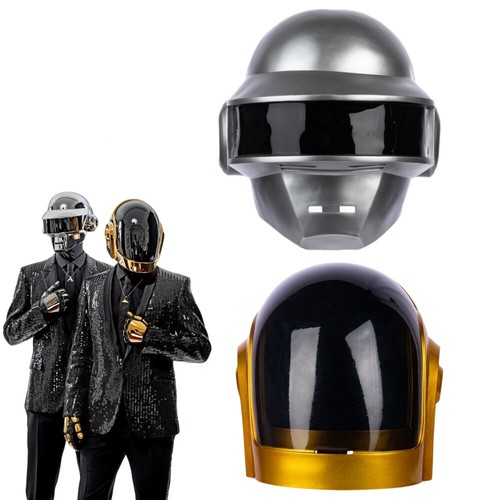 Rock band daft punk - rock, helmet