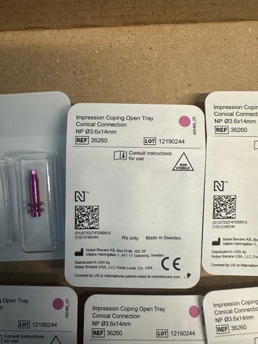 Nobel biocare conical open - nobel,