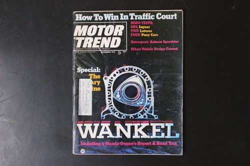 Motor trend november 1972 - motor,