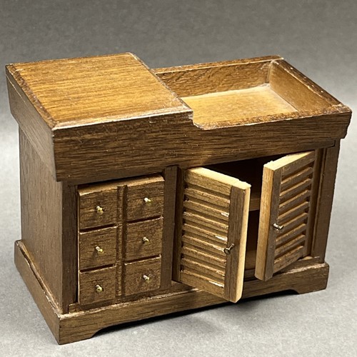 Vintage wooden dry sink - vintage,