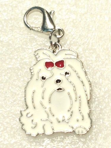 Maltese white dog - maltese, bag