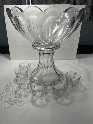 Large vintage heisey pedestal - large,