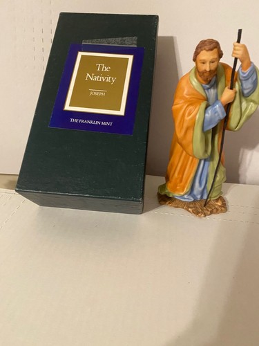 Franklin mint 1989 nativity - mint,