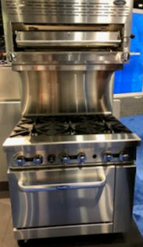 Range stove 6 - 36",