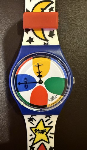 Swatch watch space people - -space,