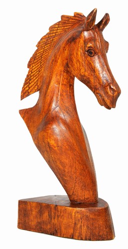 Horse statue cowboy horseshoe - horse,