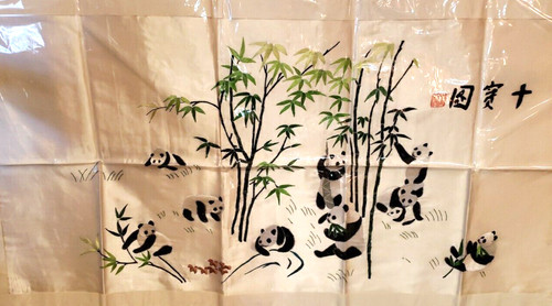 Vintage handwoven silk - handwoven,