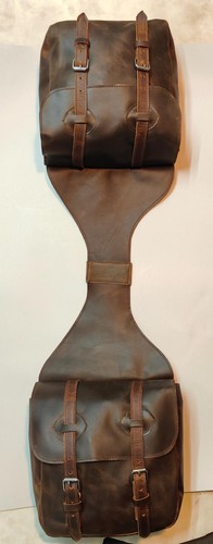 Handcrafted leather saddle - handcrafted,