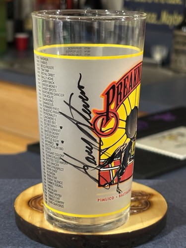 1997 preakness glass - 1997, 122nd