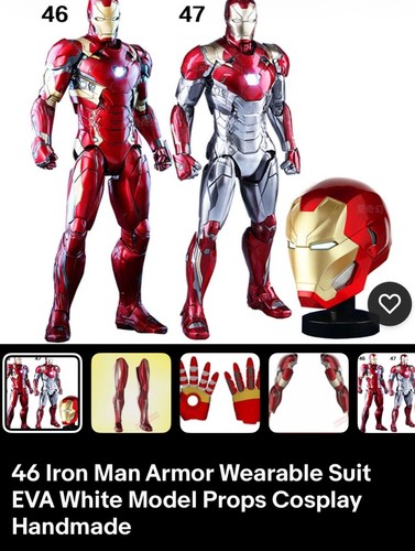 Iron man armor wearable - iron,
