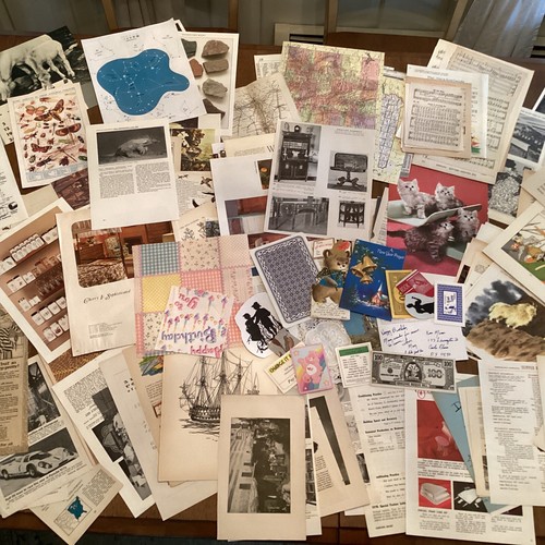 190 vintage paper ephemera - 190+,