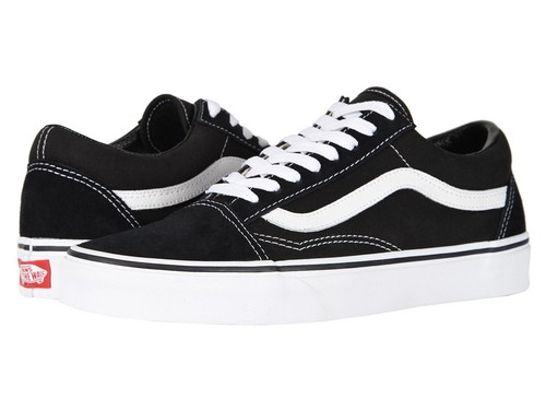 Vans old skool black white - vans, black/white
