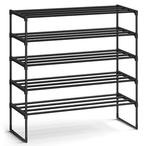Metal shoe rack tier - metal, 5