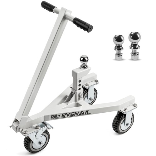 Trailer dolly wheels to - dolly, up