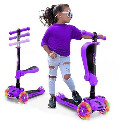 Wheeled scooter for kids - 3-wheeled,