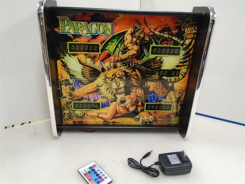 Bally paragon pinball - bally, led